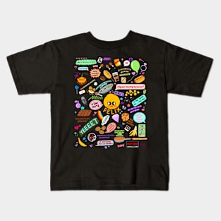 Felix doodle Kids T-Shirt